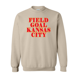 Field Goal Kansas City - Heavy Blend Crewneck Sweatshirt