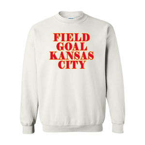 Field Goal Kansas City - Heavy Blend Crewneck Sweatshirt