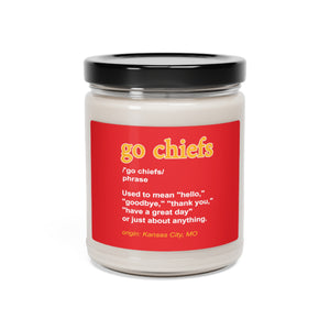 Definition of Chiefs - Scented Soy Candle, 9oz