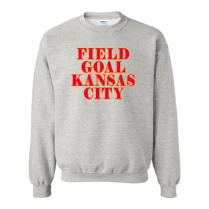 Field Goal Kansas City - Heavy Blend Crewneck Sweatshirt