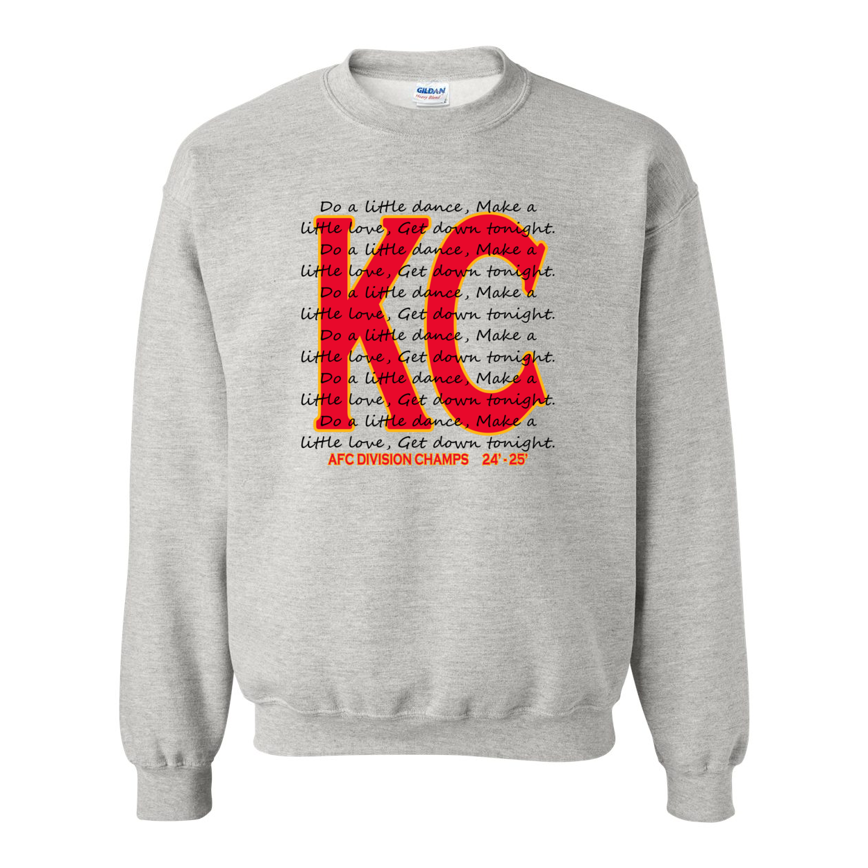 Get Down Tonight - Chiefs - Heavy Blend Crewneck Sweatshirt