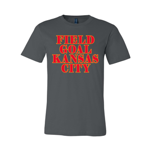 Field Goal Kansas City - Unisex Short Sleeve Jersey Tee