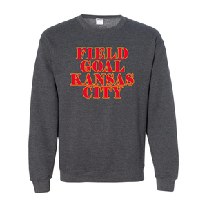 Field Goal Kansas City - Heavy Blend Crewneck Sweatshirt