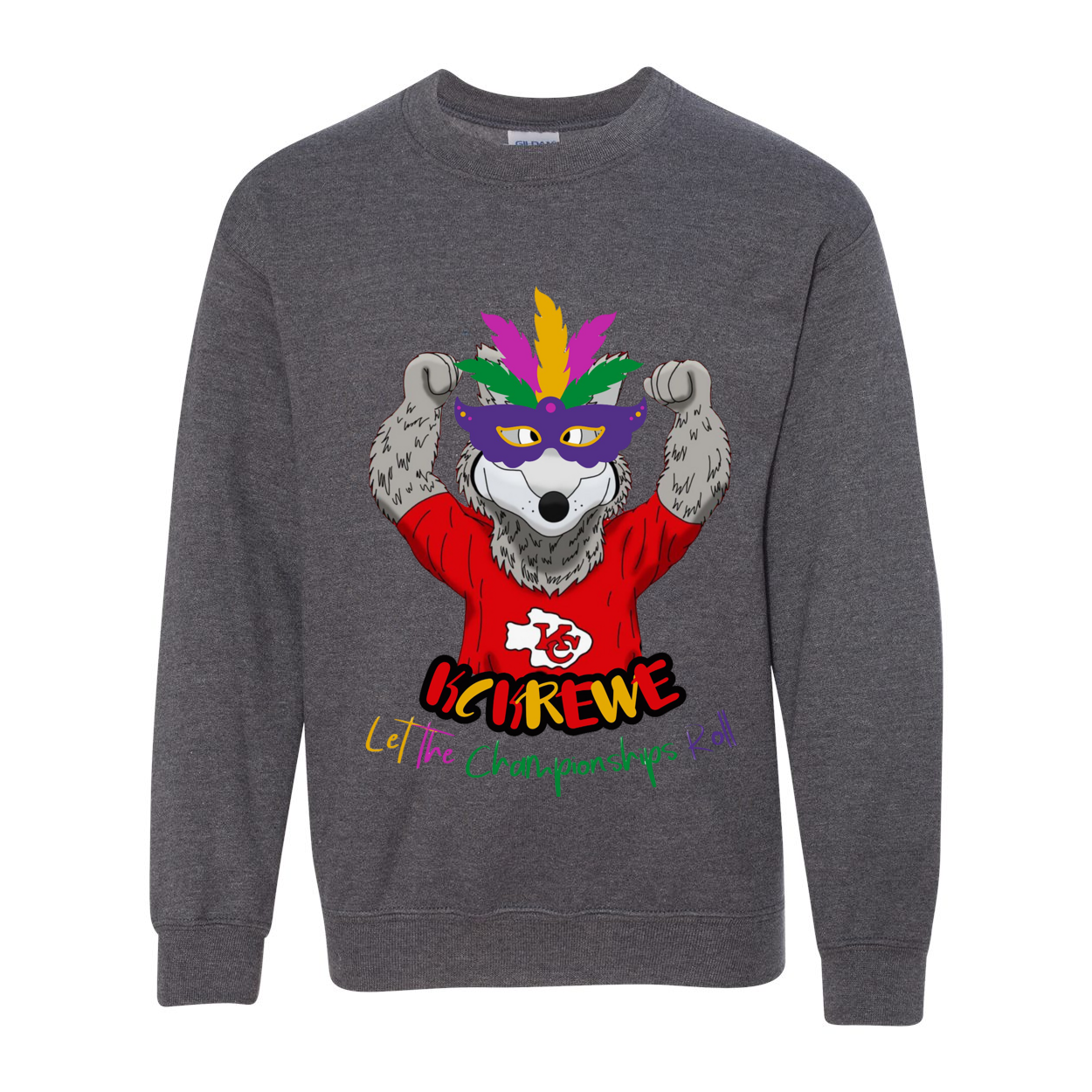 KC KREWE - Heavy Blend Youth Crewneck Sweatshirt