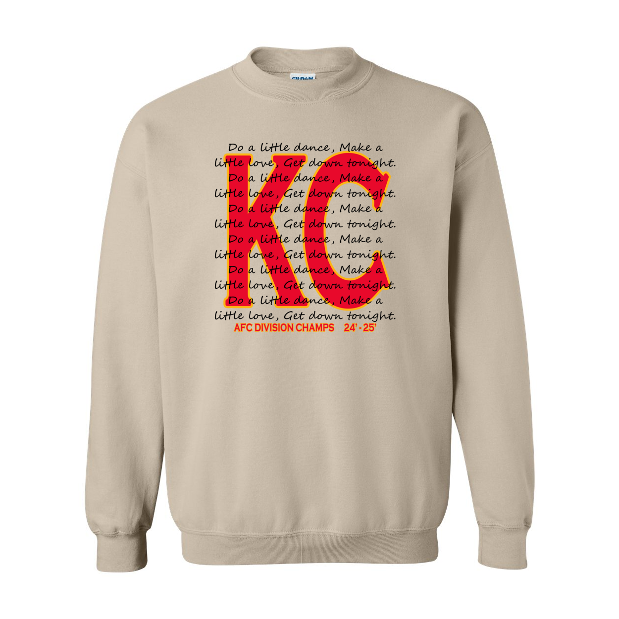 Get Down Tonight - Chiefs - Heavy Blend Crewneck Sweatshirt