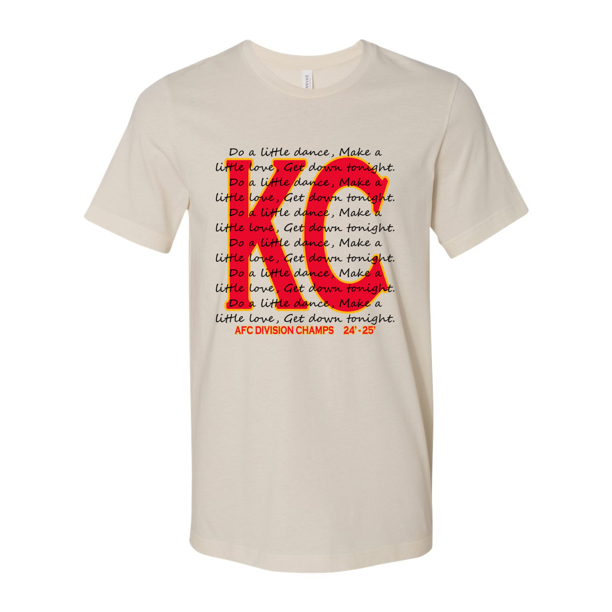 Get Down Tonight - Chiefs - Unisex Short Sleeve Jersey Tee