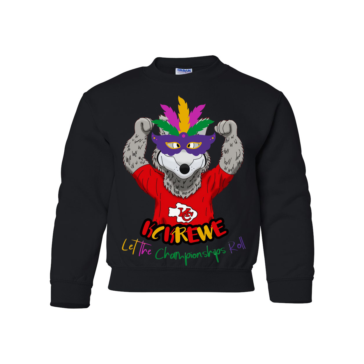KC KREWE - Heavy Blend Youth Crewneck Sweatshirt