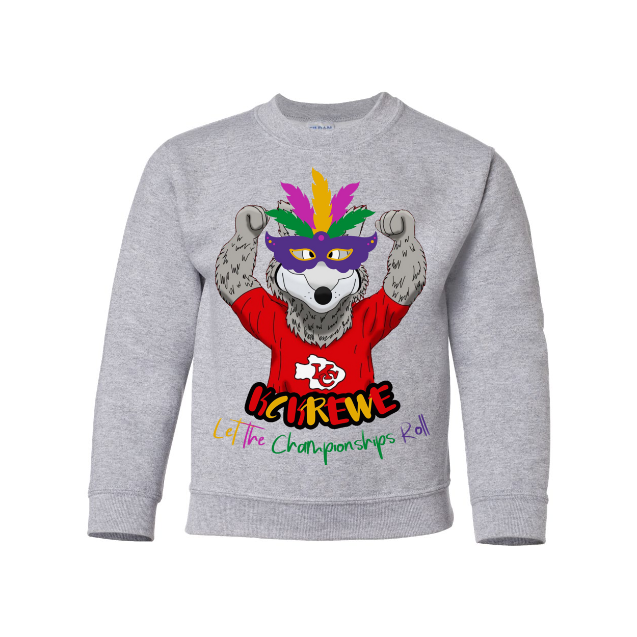 KC KREWE - Heavy Blend Youth Crewneck Sweatshirt