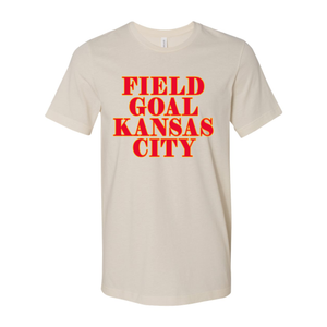 Field Goal Kansas City - Unisex Short Sleeve Jersey Tee