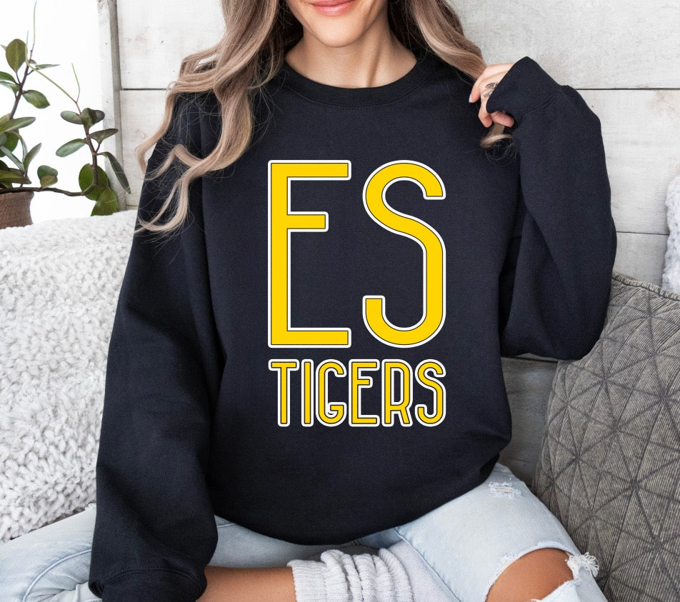 ES Tigers - Crewneck Sweatshirt