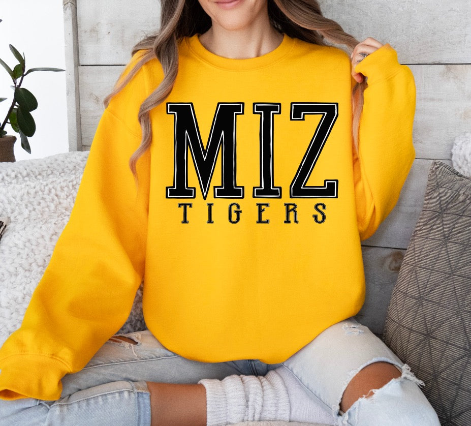 MIZ Tigers -  Crewneck Sweatshirt