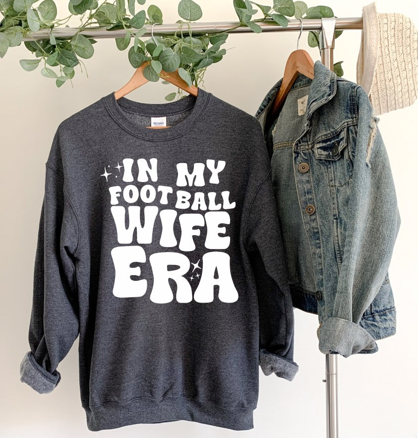 Football Wife Era White - Sweatshirt