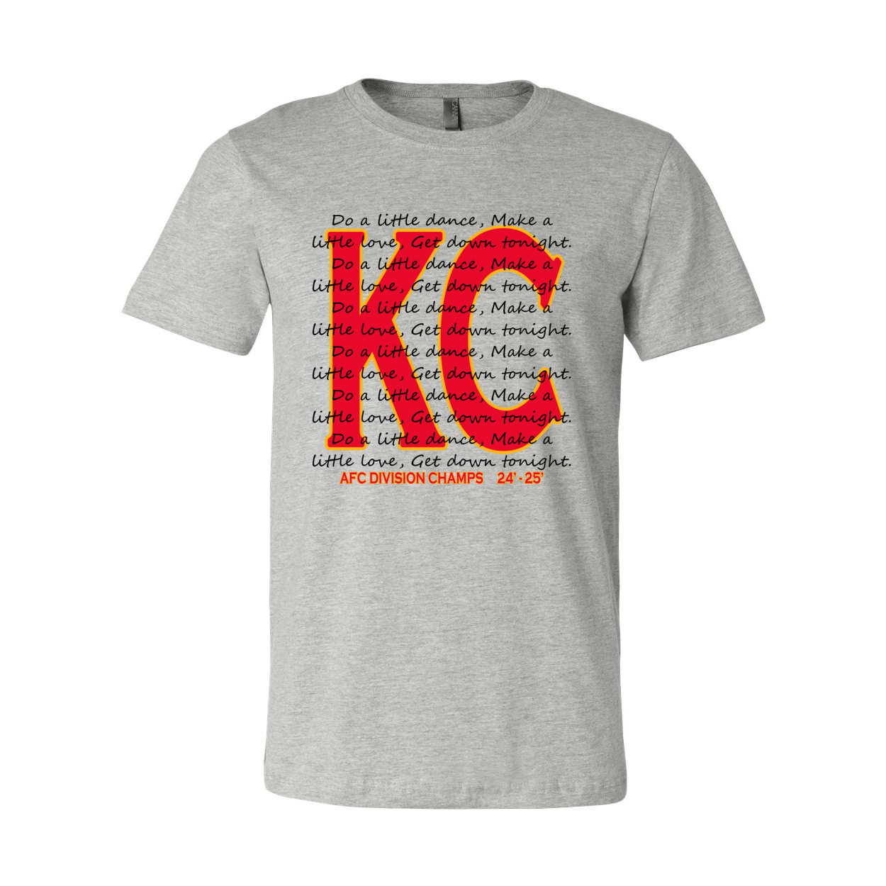 Get Down Tonight - Chiefs - Unisex Short Sleeve Jersey Tee