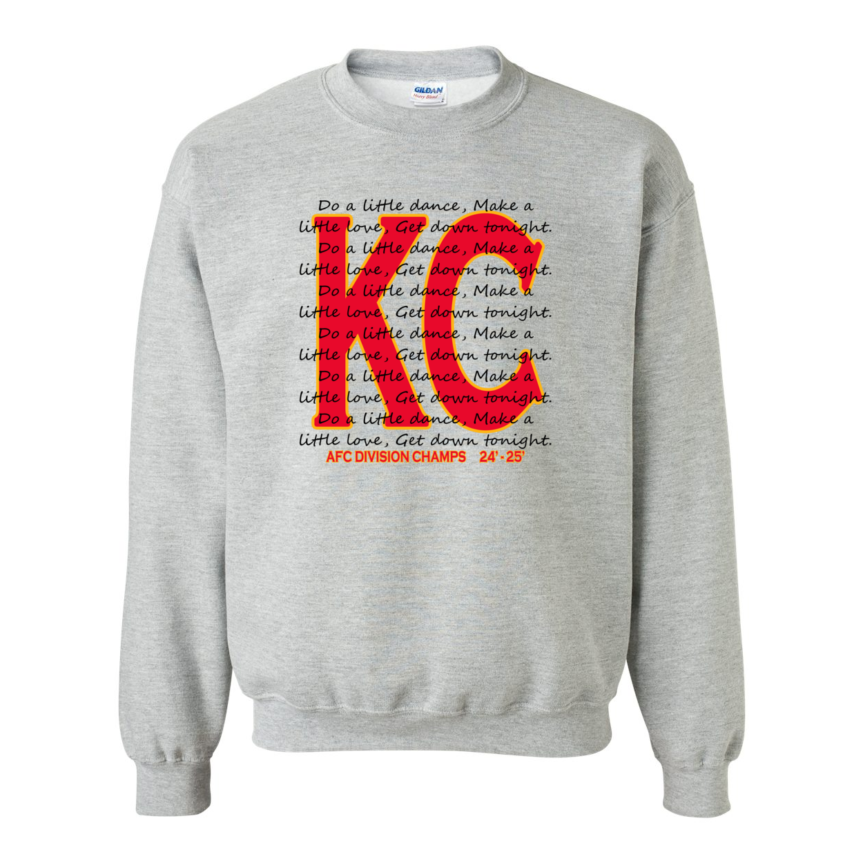 Get Down Tonight - Chiefs - Heavy Blend Crewneck Sweatshirt