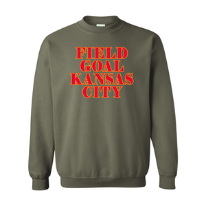 Field Goal Kansas City - Heavy Blend Crewneck Sweatshirt