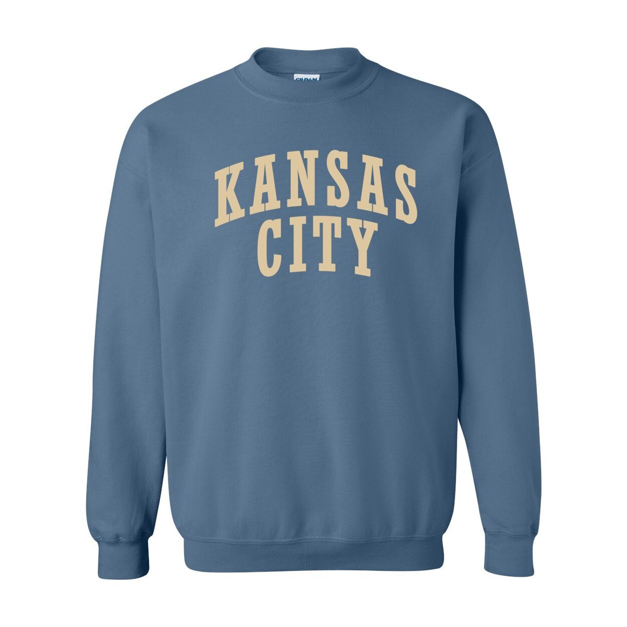 Kansas City - Beige - Heavy Blend Crewneck Sweatshirt