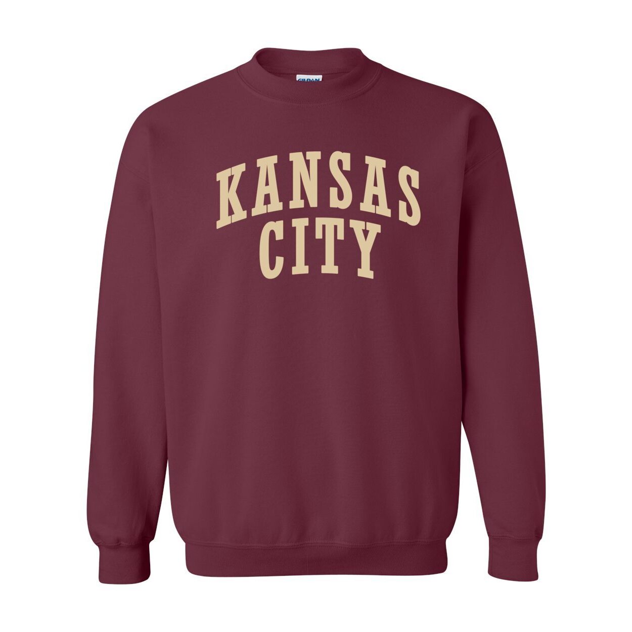 Kansas City - Beige - Heavy Blend Crewneck Sweatshirt