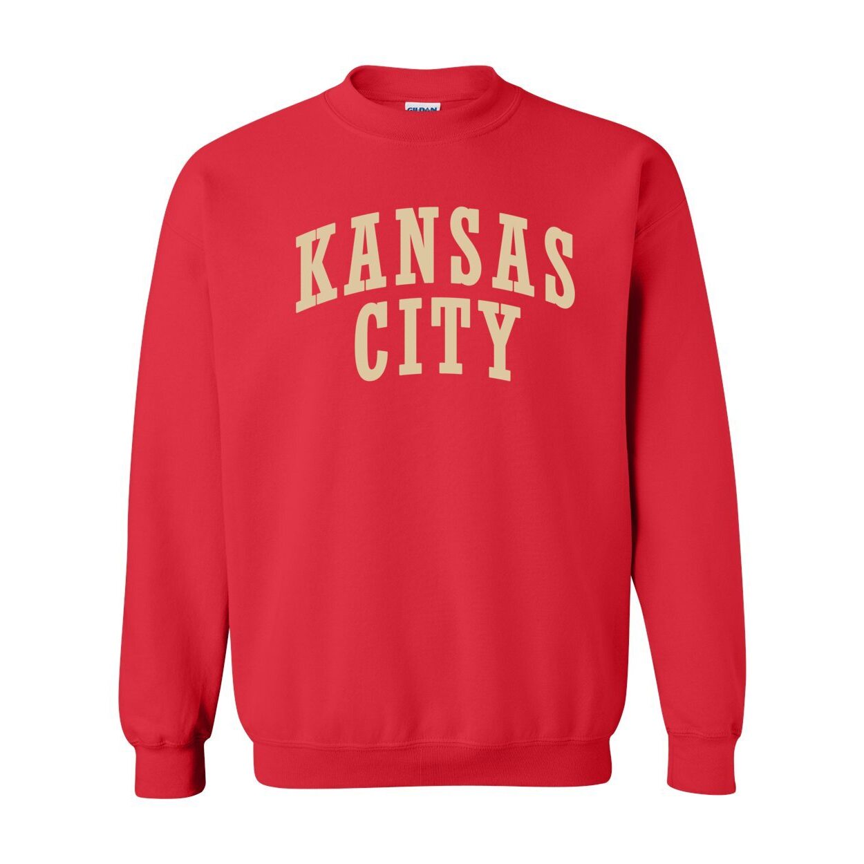 Kansas City - Beige - Heavy Blend Crewneck Sweatshirt