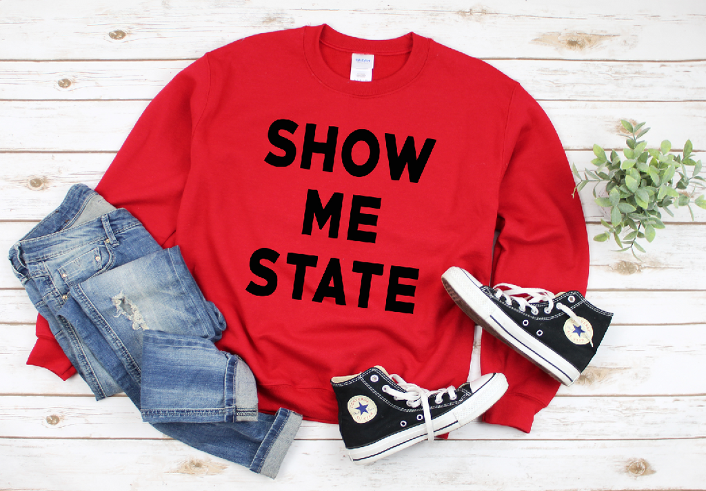Show Me State - Unisex Heavy Blend™ Crewneck Sweatshirt