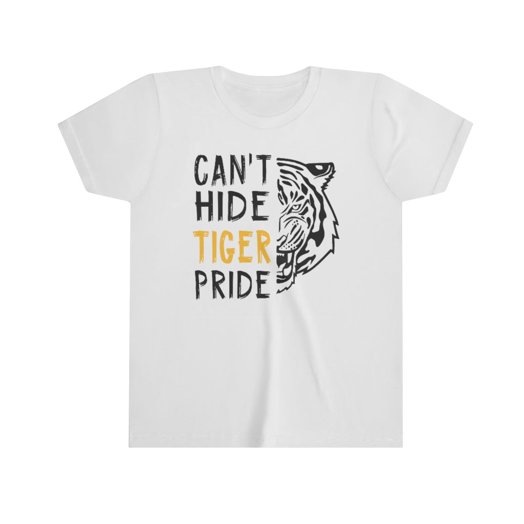 Can't Hide Tiger Pride - Youth Short Sleeve Tee