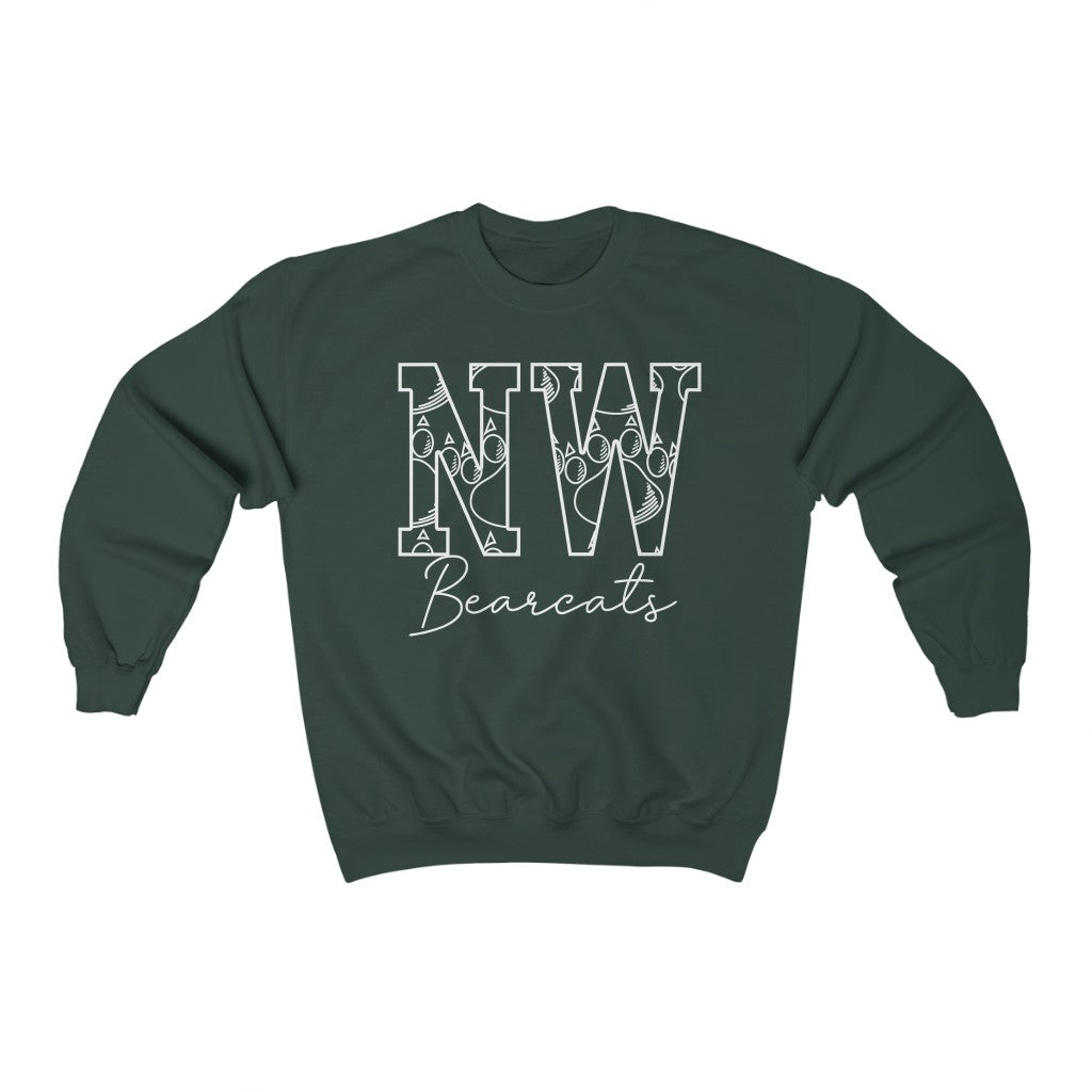 Northwest Bearcats - Unisex Heavy Blend™ Crewneck Sweatshirt