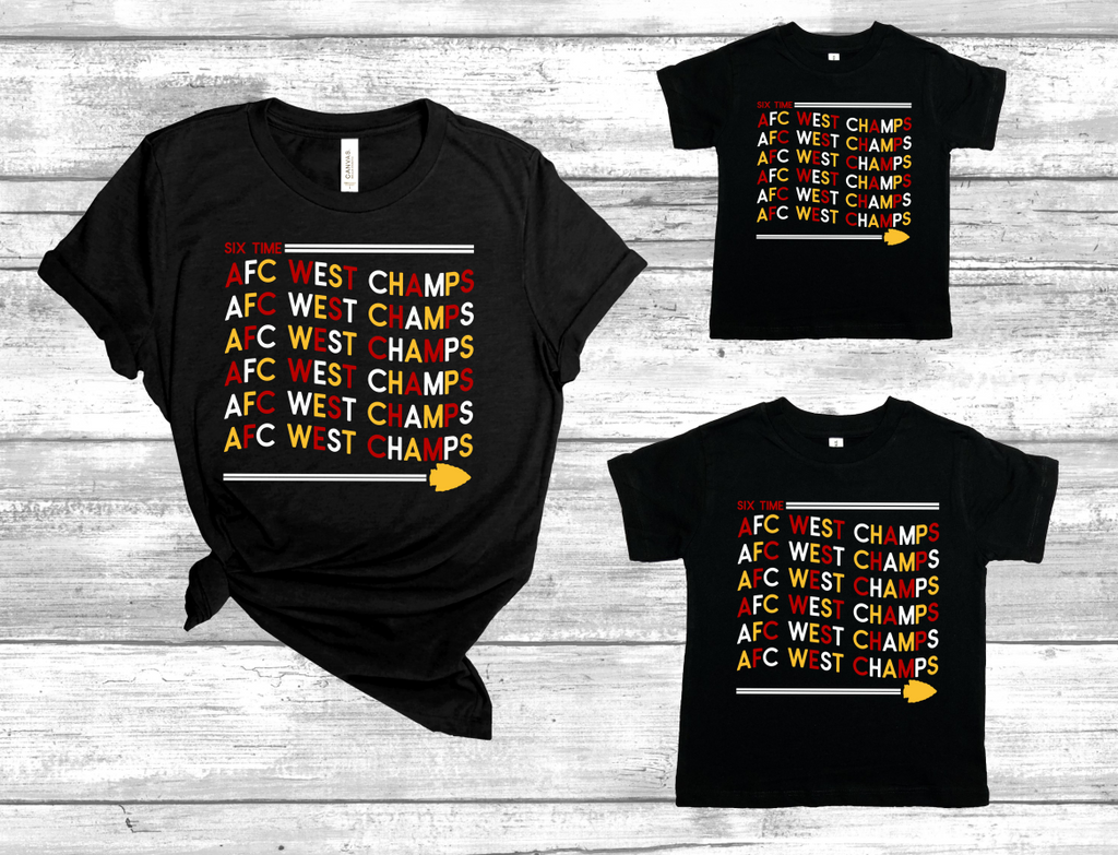 Six Time Champs - Kids Softstyle Tee