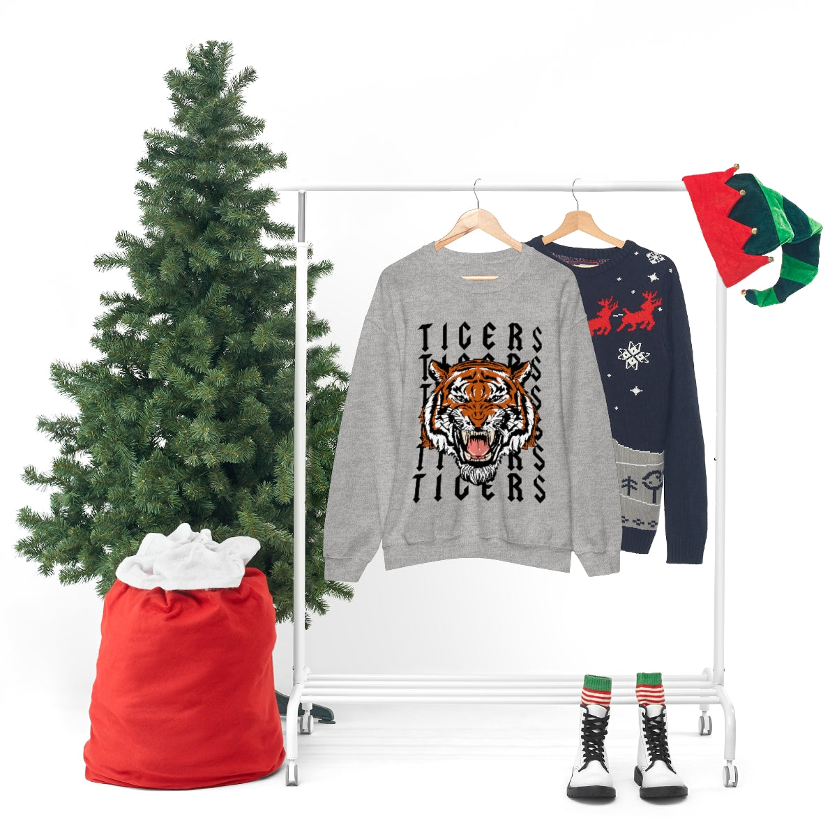 Tigers - Unisex Heavy Blend™ Crewneck Sweatshirt