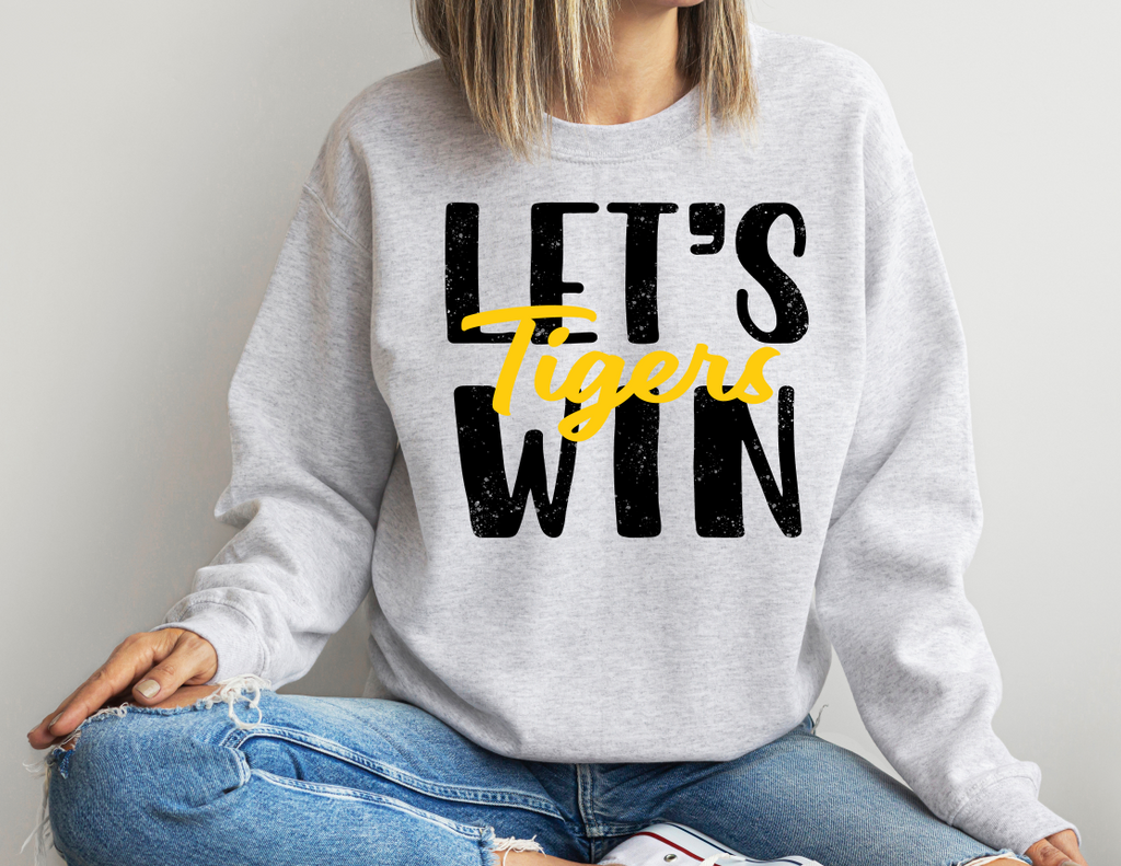 Let’s Win Tigers - Unisex Heavy Blend™ Crewneck Sweatshirt