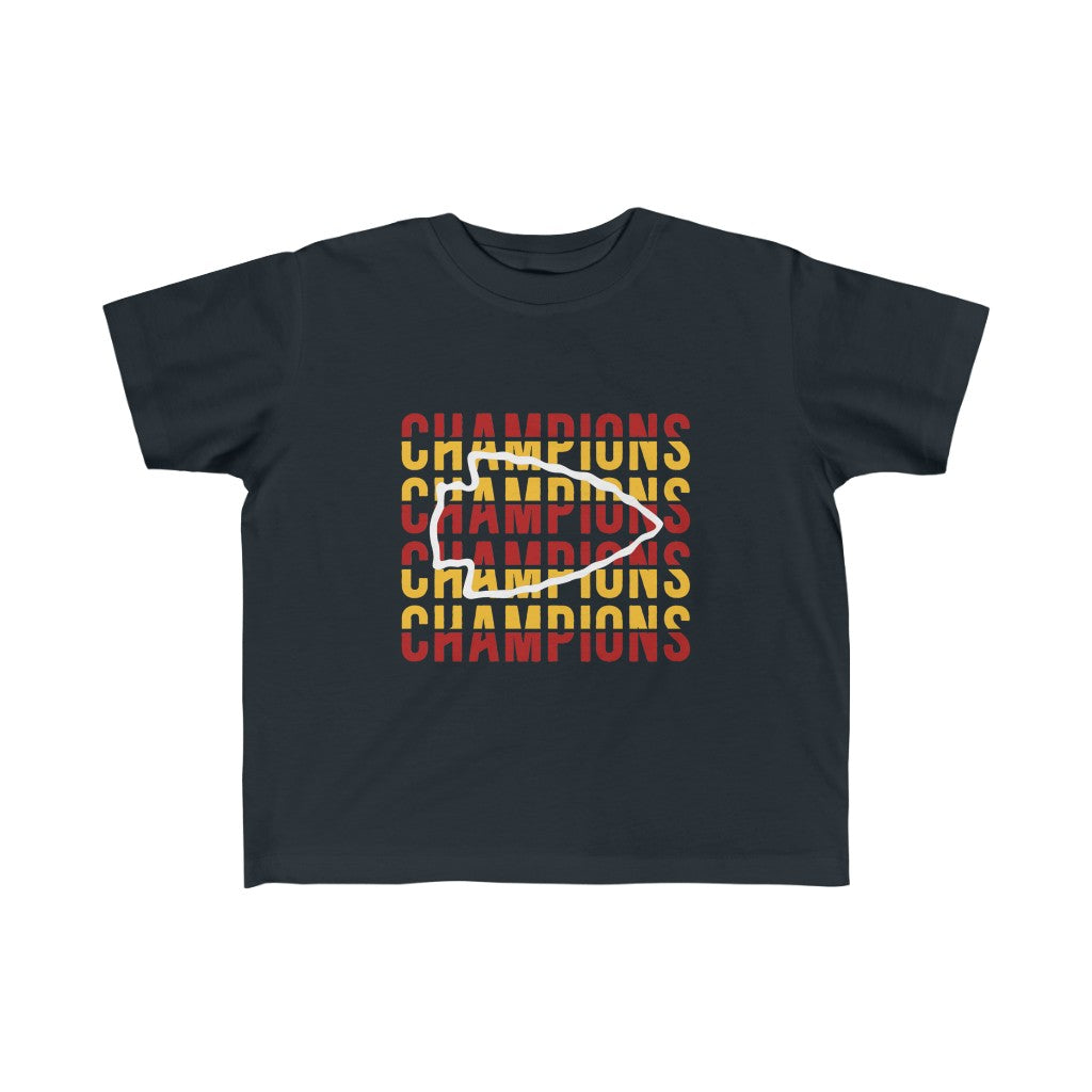 CHAMPIONS -2T-6T - Kid's Fine Jersey Tee