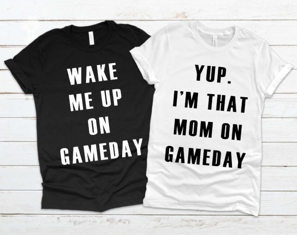 Yup. I'm That Mom On Game Day - Unisex Jersey Short Sleeve Tee