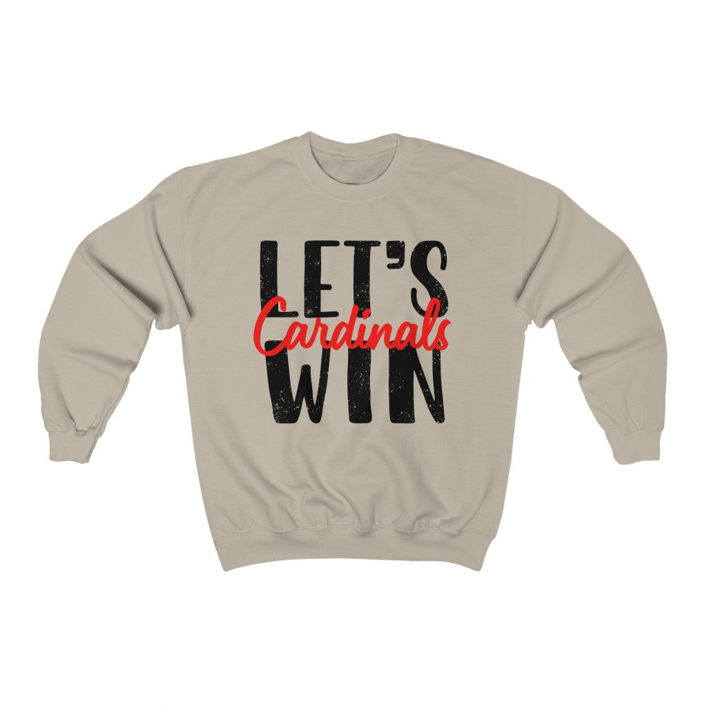 Let’s Win Cardinals - Unisex Heavy Blend™ Crewneck Sweatshirt