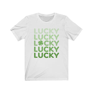 LUCKY - Unisex Jersey Short Sleeve Tee