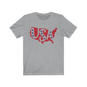 USA - Unisex Jersey Short Sleeve Tee