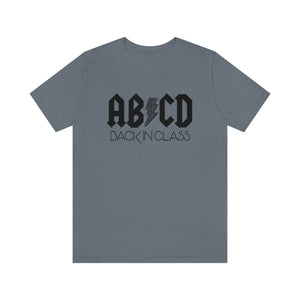 ABCD Back In Class - Unisex Jersey Short Sleeve Tee