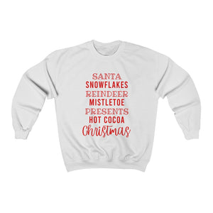 Christmas List - Unisex Heavy Blend™ Crewneck Sweatshirt