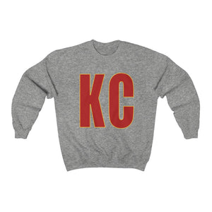 KC Red & Yellow - Unisex Heavy Blend™ Crewneck Sweatshirt