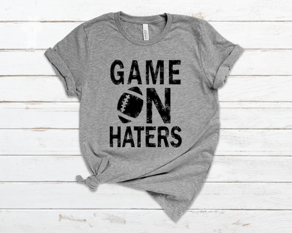 Game On Haters - Unisex Jersey Short Sleeve Tee