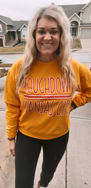 Touchdown Kansas City -Unisex NuBlend® Crewneck Sweatshirt