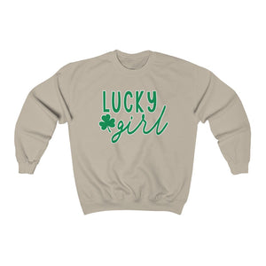 Lucky Girl - Unisex Heavy Blend™ Crewneck Sweatshirt