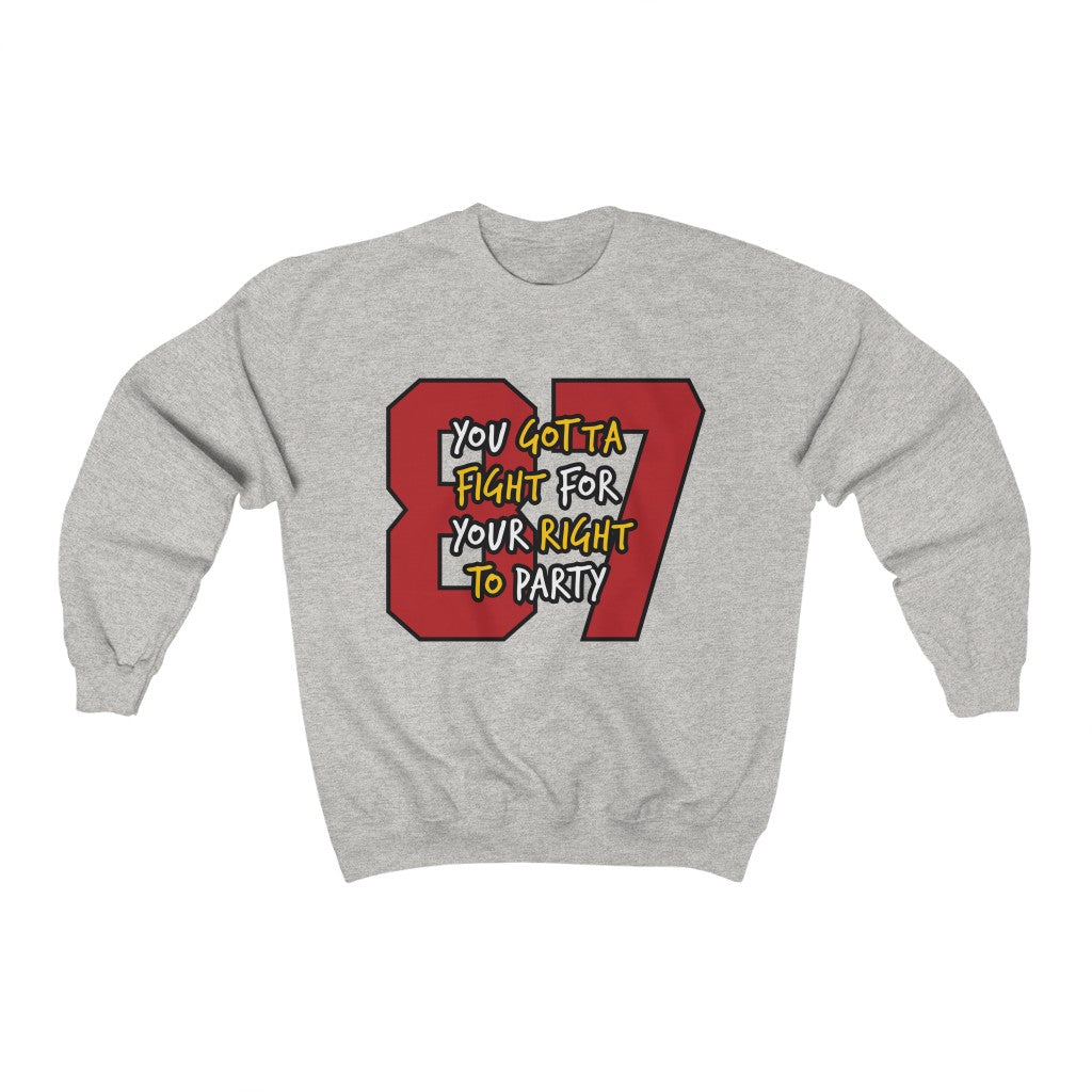 You Gotta Fight For Your Right - Unisex Heavy Blend™ Crewneck Sweatshirt