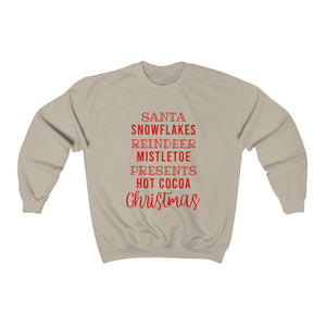 Christmas List - Unisex Heavy Blend™ Crewneck Sweatshirt