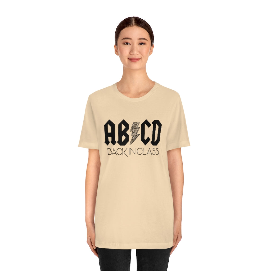 ABCD Back In Class - Unisex Jersey Short Sleeve Tee