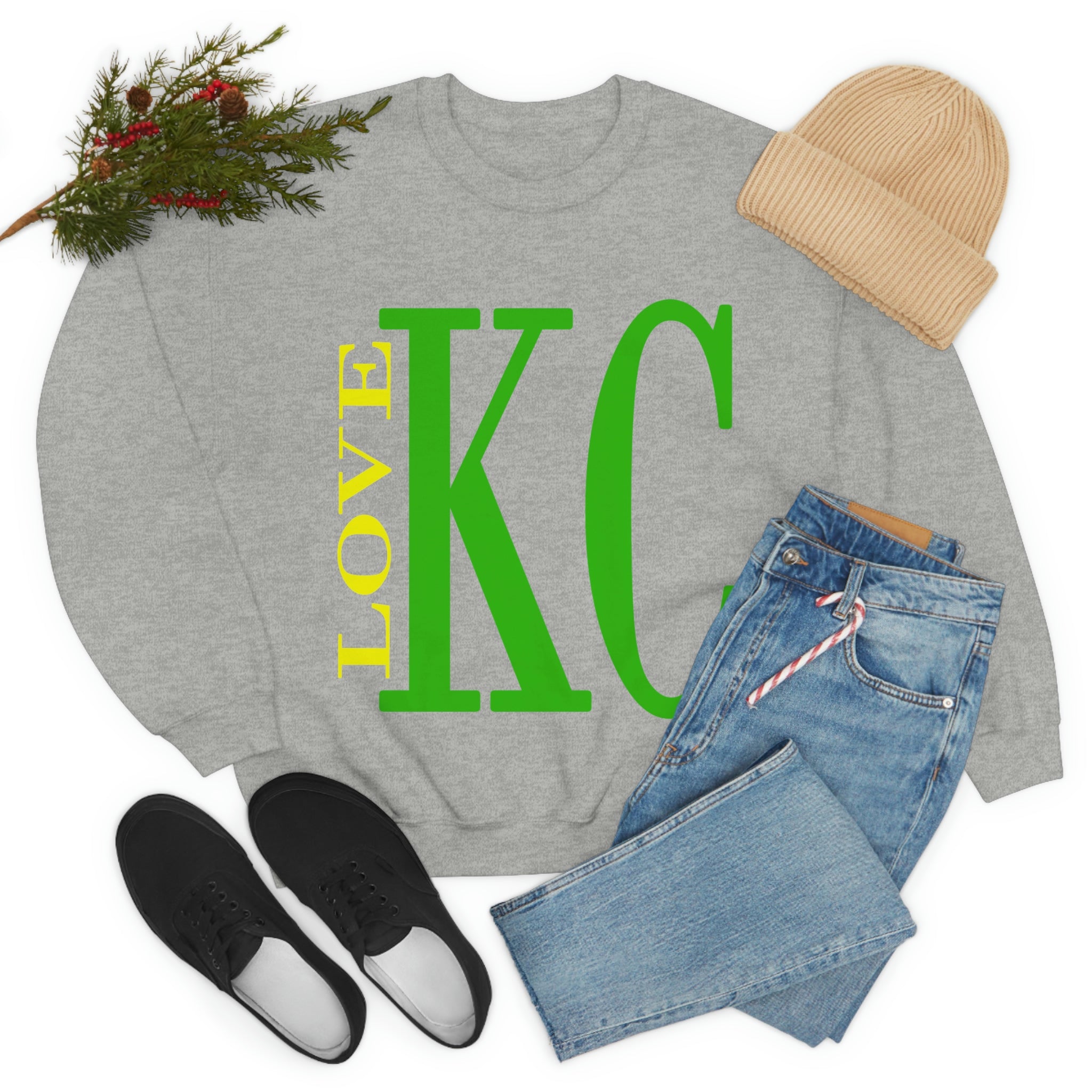 Love KC - Unisex Heavy Blend™ Crewneck Sweatshirt