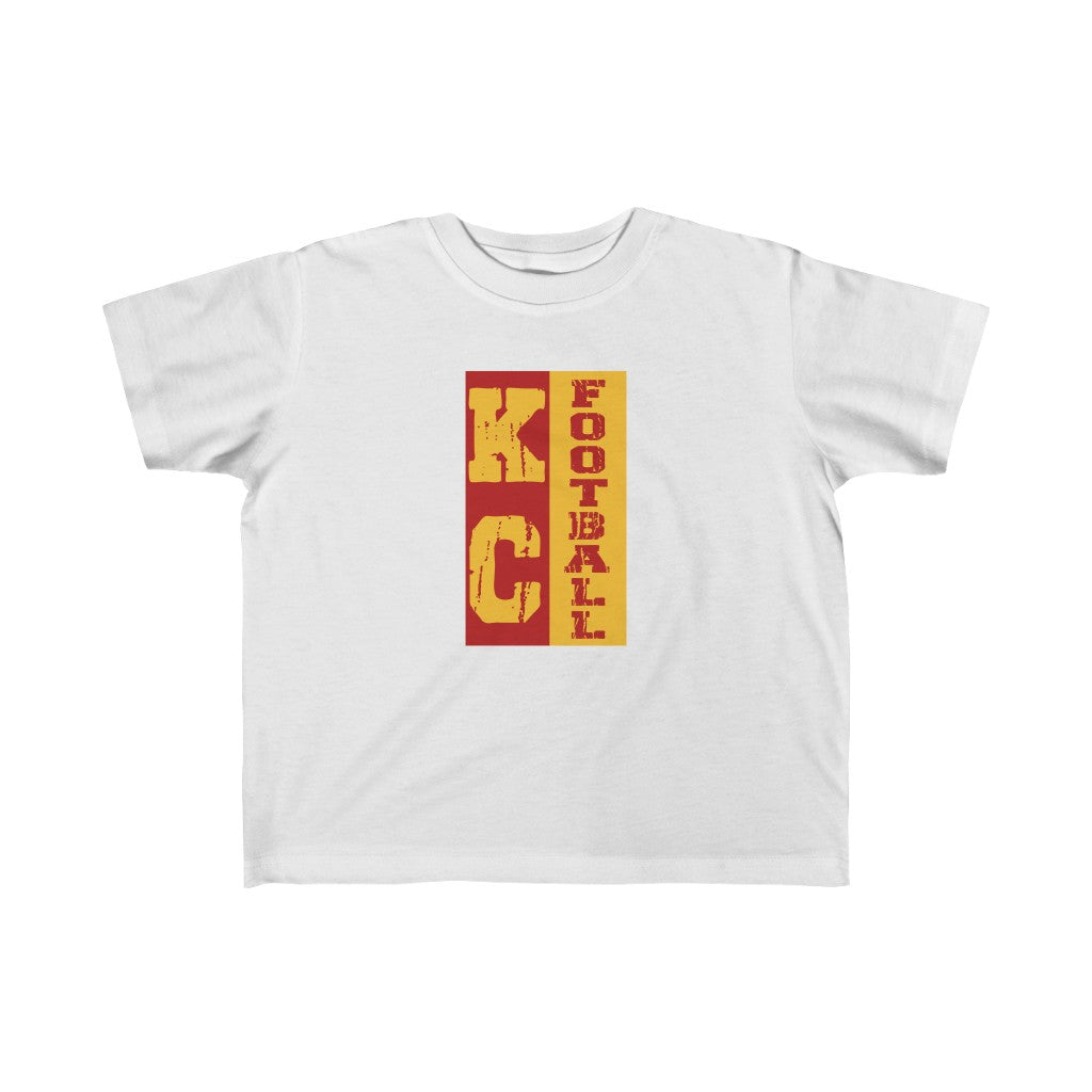 KC FOOTBALL - 2T-6T - Kid's Fine Jersey Tee