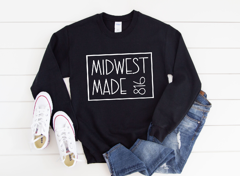 Midwest Made 816 - Unisex Heavy Blend™ Crewneck Sweatshirt