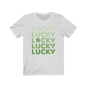 LUCKY - Unisex Jersey Short Sleeve Tee