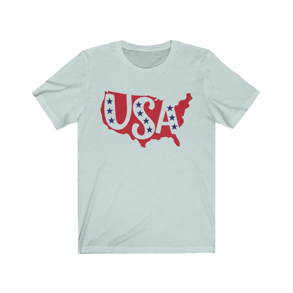 USA - Unisex Jersey Short Sleeve Tee