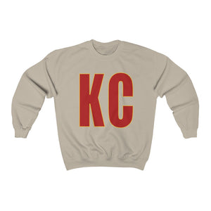 KC Red & Yellow - Unisex Heavy Blend™ Crewneck Sweatshirt