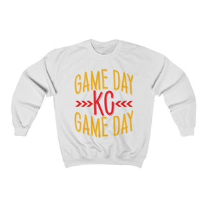 Game Day Crew KC - Unisex Heavy Blend™ Crewneck Sweatshirt