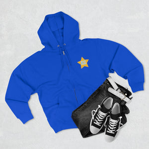 Swing For The Stars - Unisex Premium Full Zip Hoodie